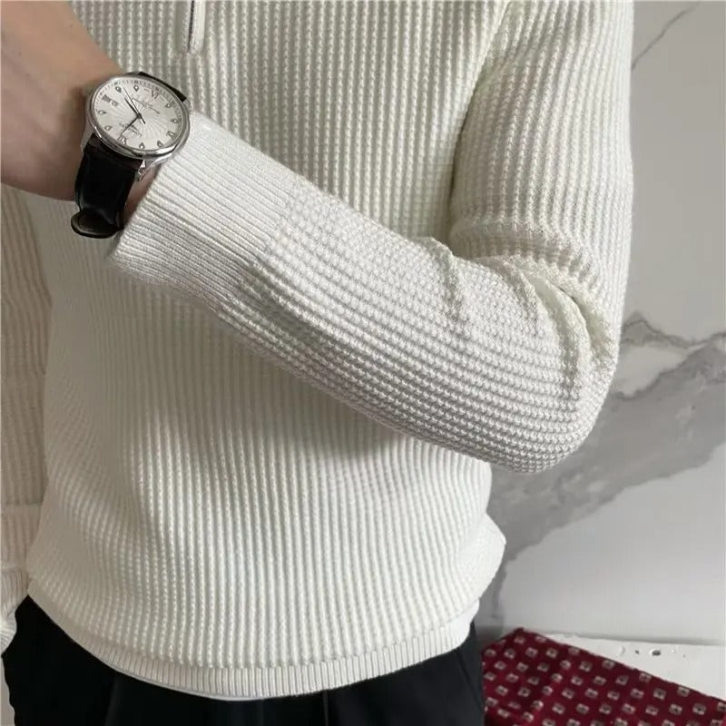 Men’s Half-Zip Collar Sweater | Classic