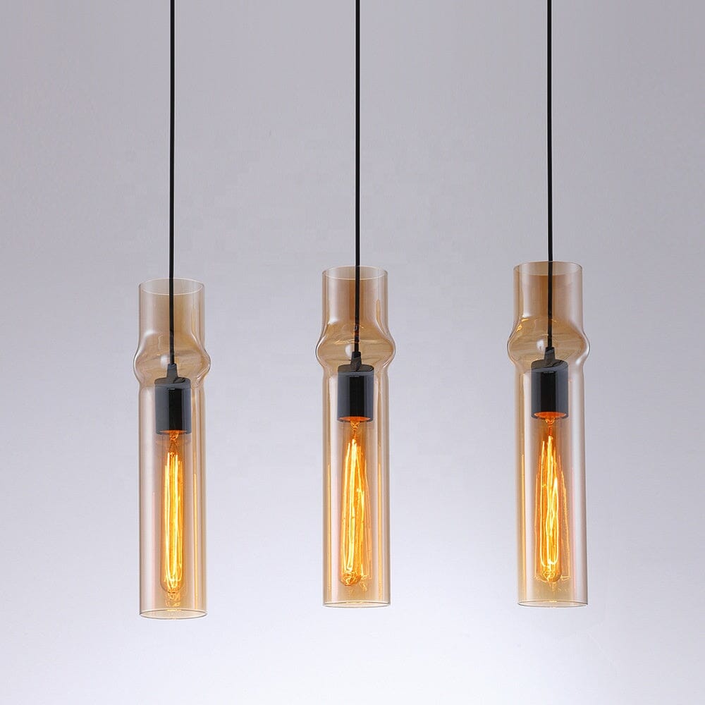 Gray Fire Drop Pendant Lights