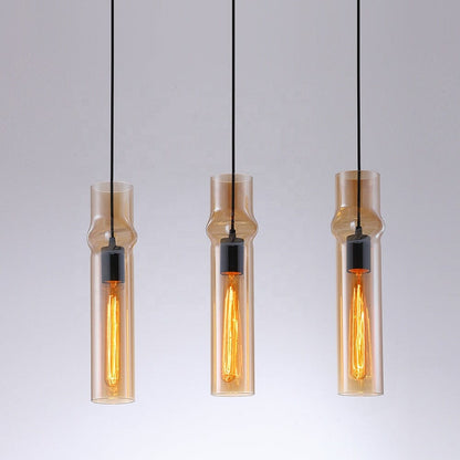 Gray Fire Drop Pendant Lights