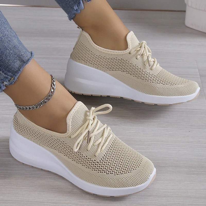 Comfortable Women's Support Sneakers - BritishElegance