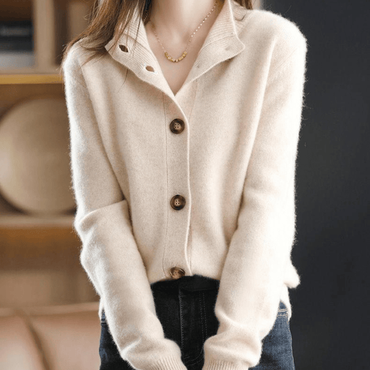 Darla Women's Cashmere Cardigan - Soft & Elegant Sweater with Comfortable Fit