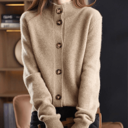 Darla Women's Cashmere Cardigan - Soft & Elegant Sweater with Comfortable Fit