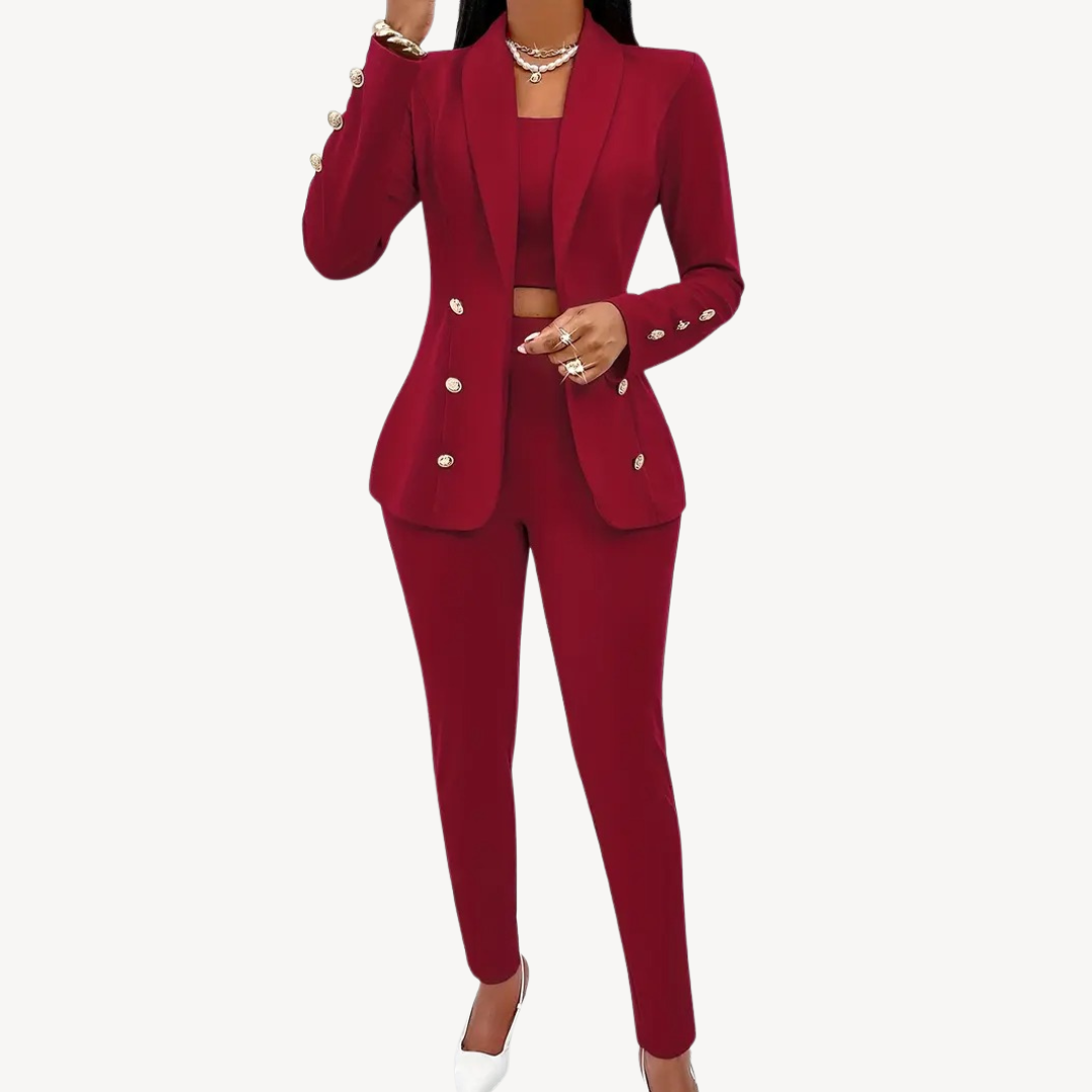 Women’s Tailored Blazer & Pant Set