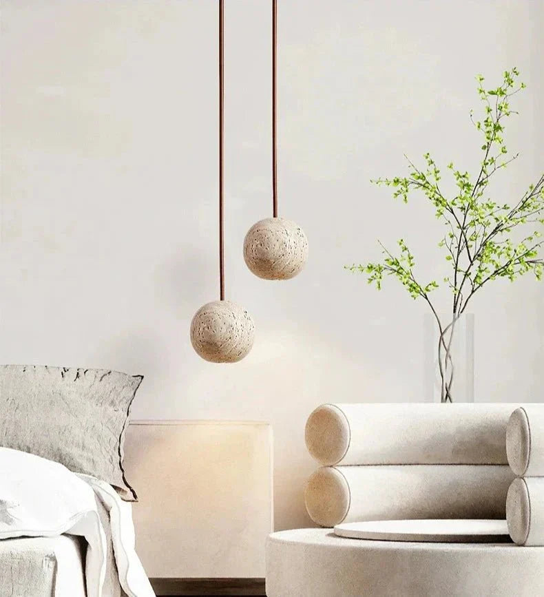 Elegant Glass Hanging Lamp - BritishElegance
