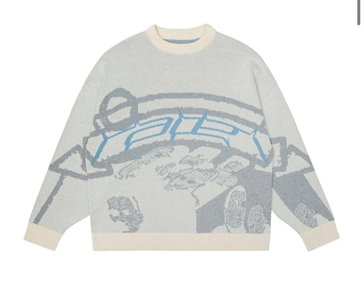Mary Sweater | A Trendy Streetwear Knit for a Bold Look