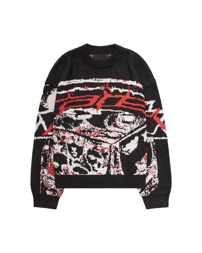 Mary Sweater | A Trendy Streetwear Knit for a Bold Look