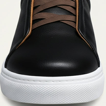The Ashford Premium Leather Slip On Orthopedic Trainers for men