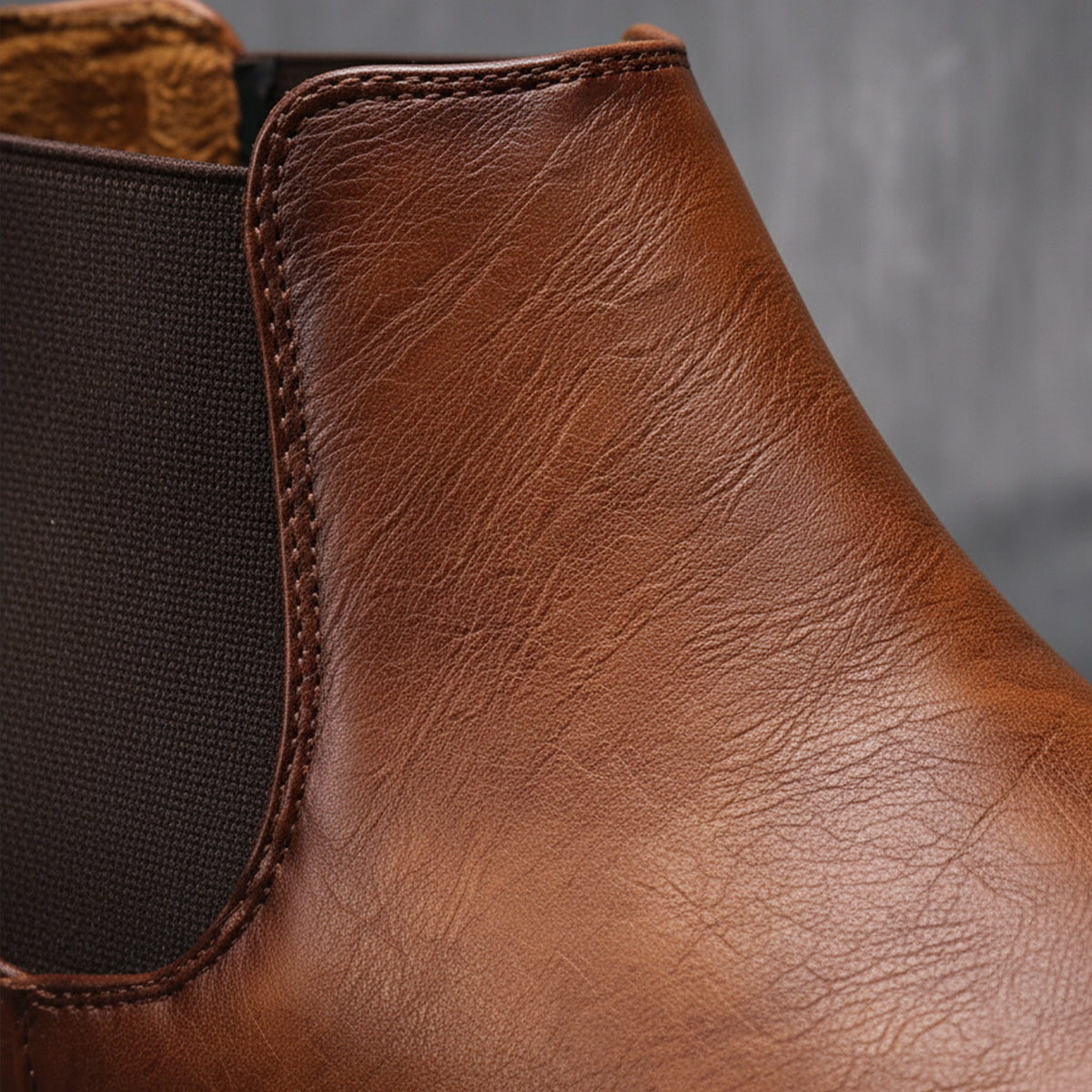 The Staffordshire Men's Classic Leather Chelsea Ankle Boots