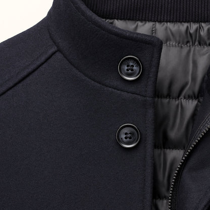 The Broadway Men's Wool Blend Classic Trench Coat