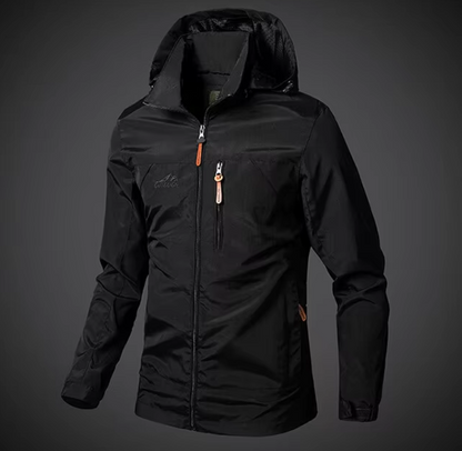 Waterproof and windproof men's jacket - Arvid
