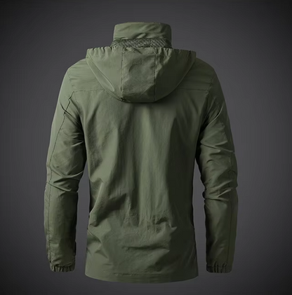 Waterproof and windproof men's jacket - Arvid