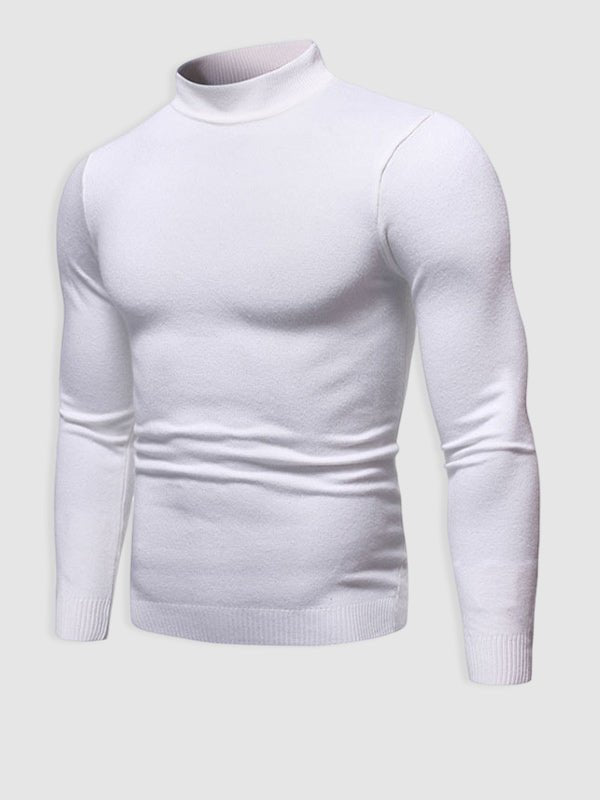 Men's Classic Fit Crew Neck Knit Sweater