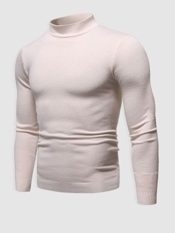 Men's Classic Fit Crew Neck Knit Sweater