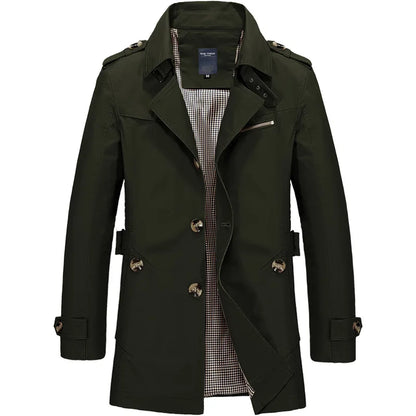 Men’s Classic Trench Coat | Long