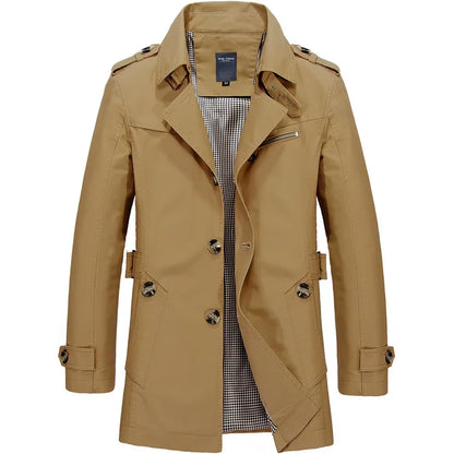 Men’s Classic Trench Coat | Long