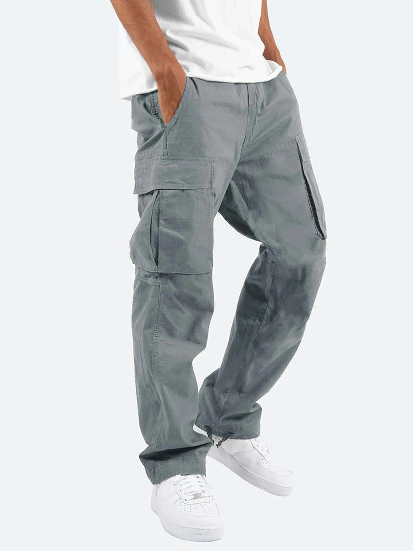 Comfortable Men's Loose Fit Cargo Pants
