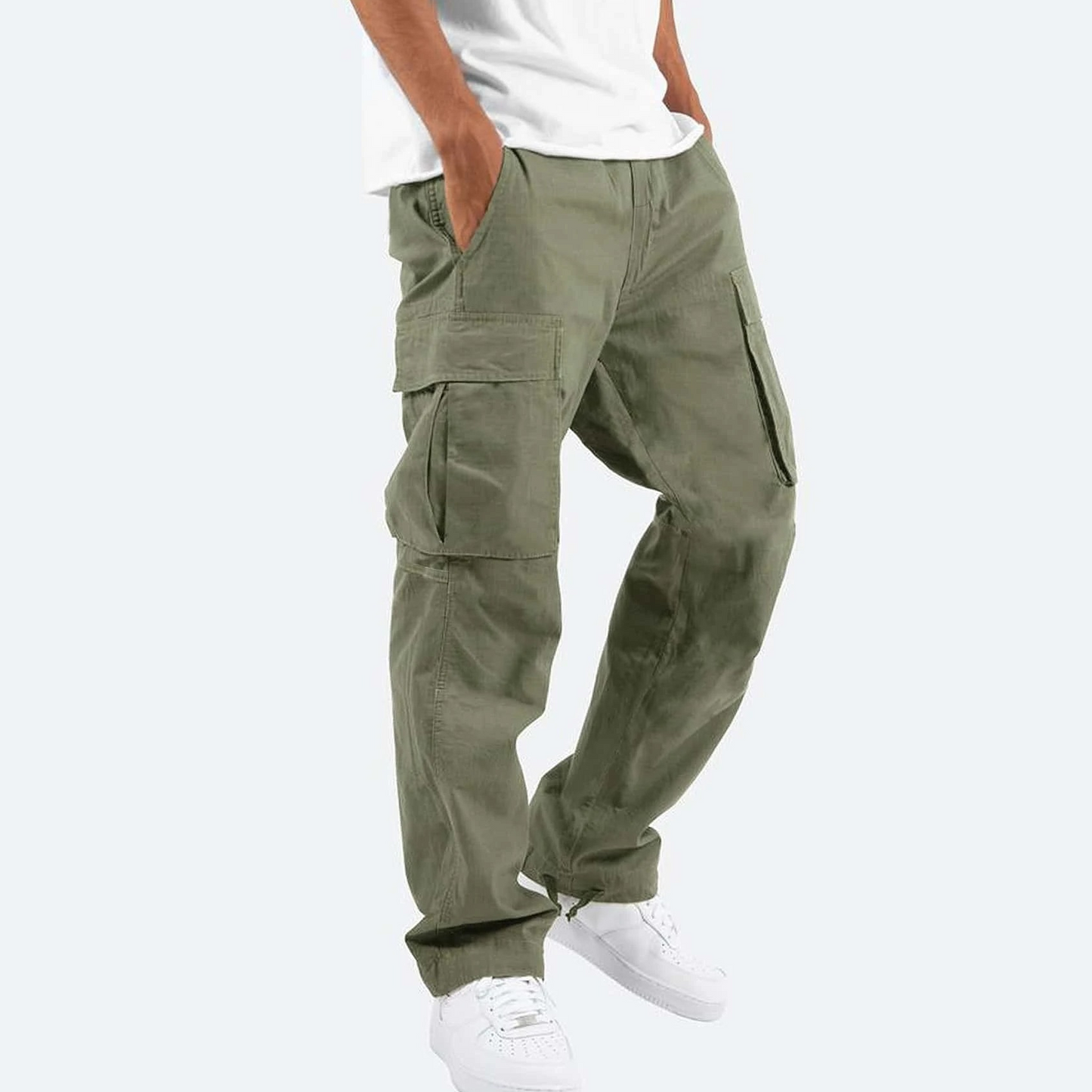 Comfortable Men's Loose Fit Cargo Pants