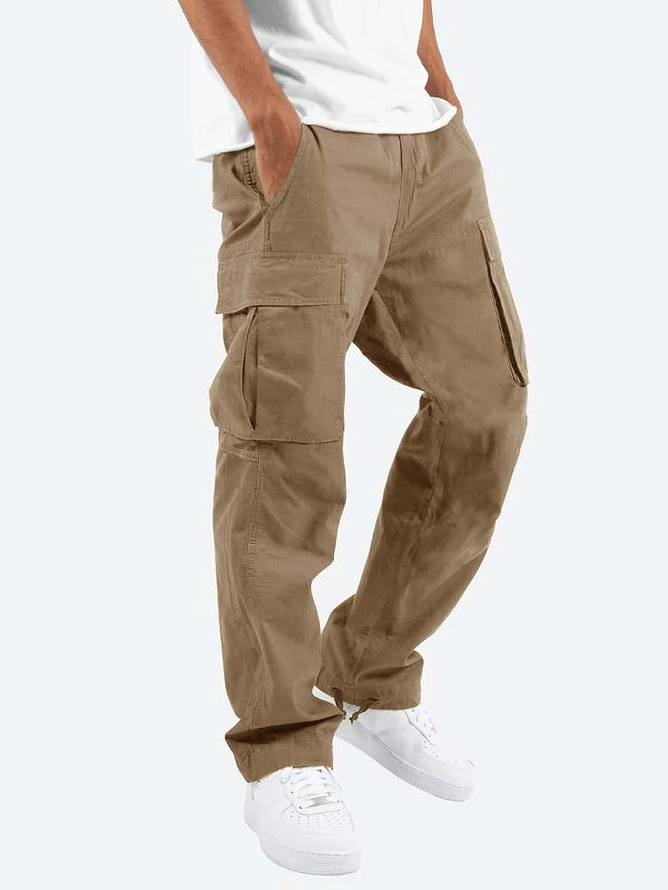 Comfortable Men's Loose Fit Cargo Pants