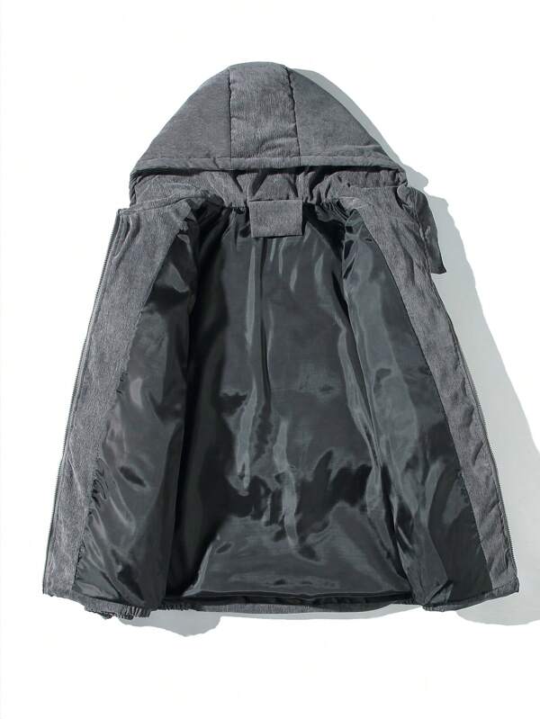Men's Corduroy Puffer Jacket - Verno