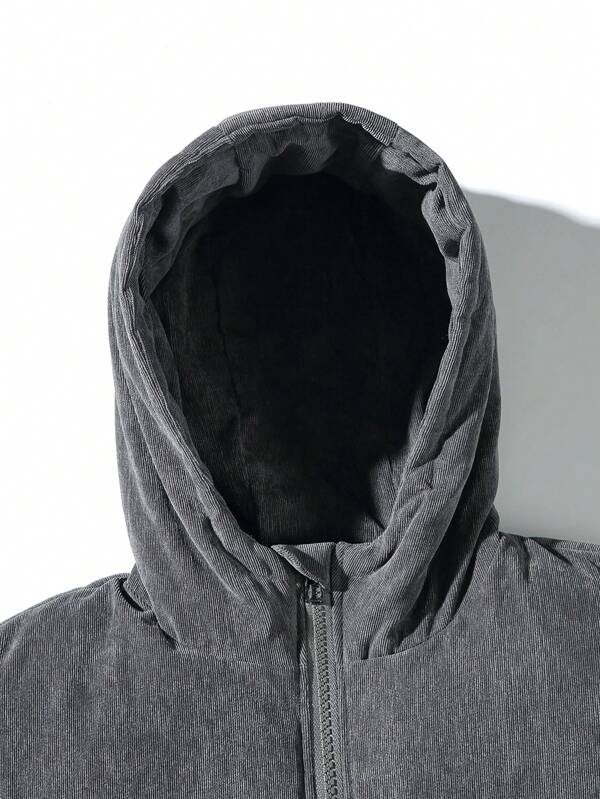 Men's Corduroy Puffer Jacket - Verno