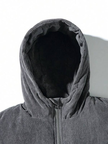 Men's Corduroy Puffer Jacket - Verno