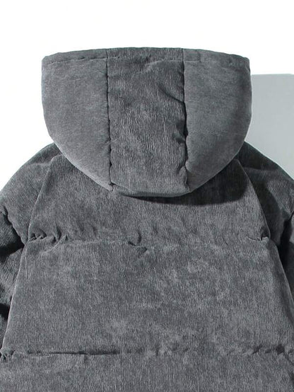 Men's Corduroy Puffer Jacket - Verno
