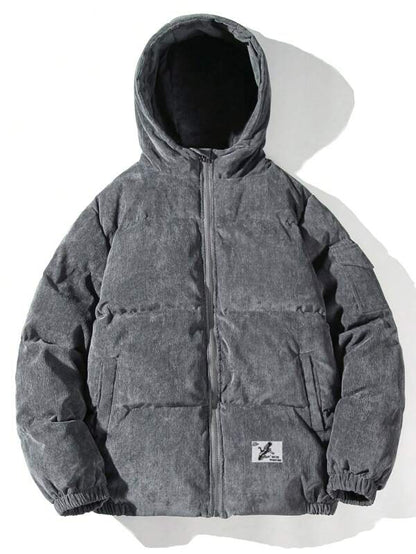 Men's Corduroy Puffer Jacket - Verno