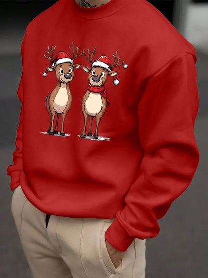 Men’s Festive Reindeer Sweatshirt