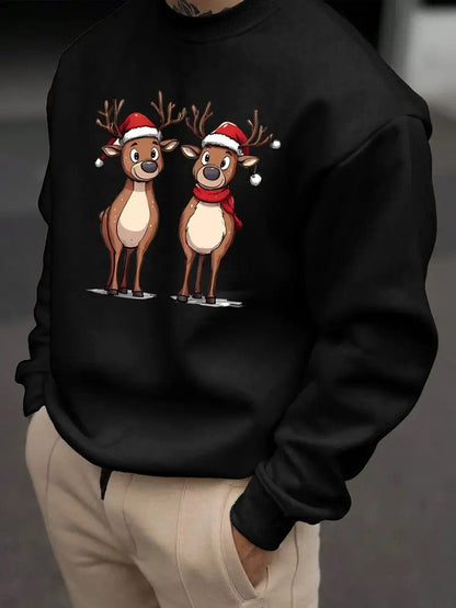 Men’s Festive Reindeer Sweatshirt