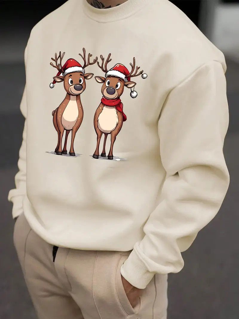 Men’s Festive Reindeer Sweatshirt