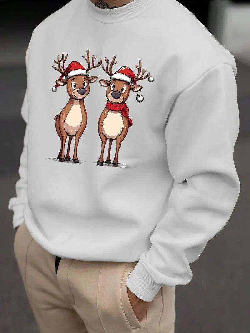 Men’s Festive Reindeer Sweatshirt