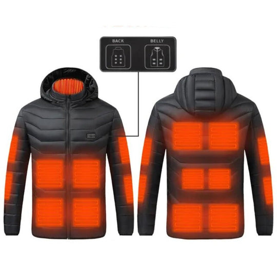 Men’s Heated Jacket – Stay Warm & Stylish!