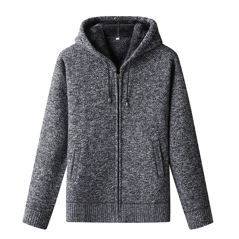 Soft Fleece Winter Hoodie – Warm Cozy Zip Up Jacket