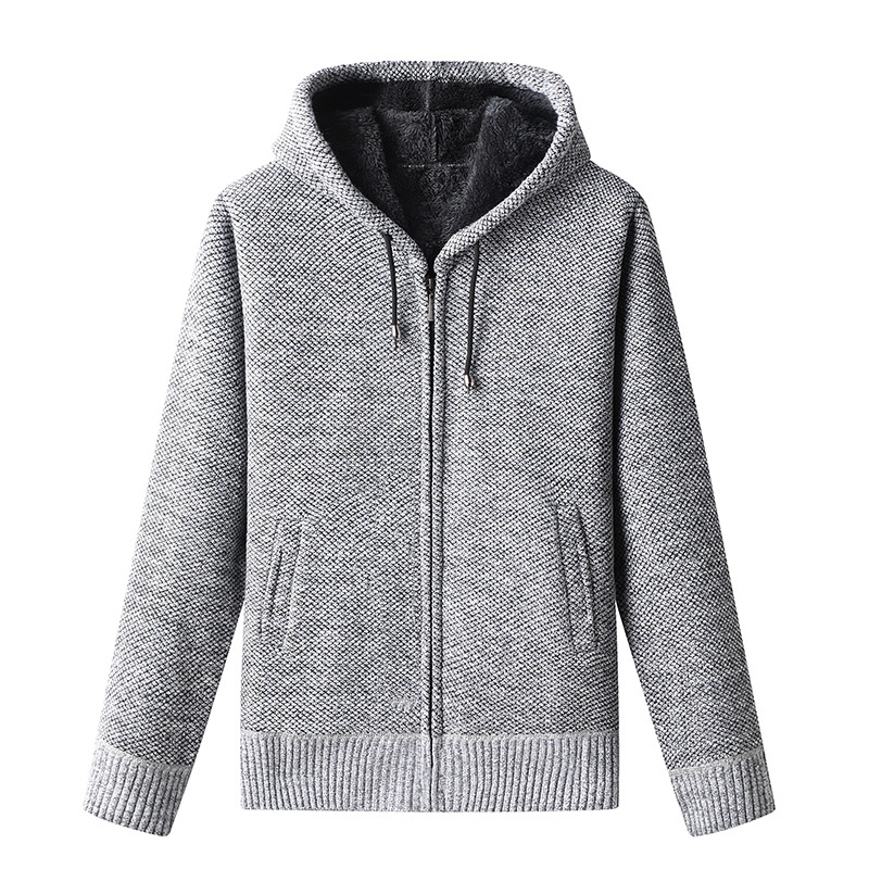 Soft Fleece Winter Hoodie – Warm Cozy Zip Up Jacket