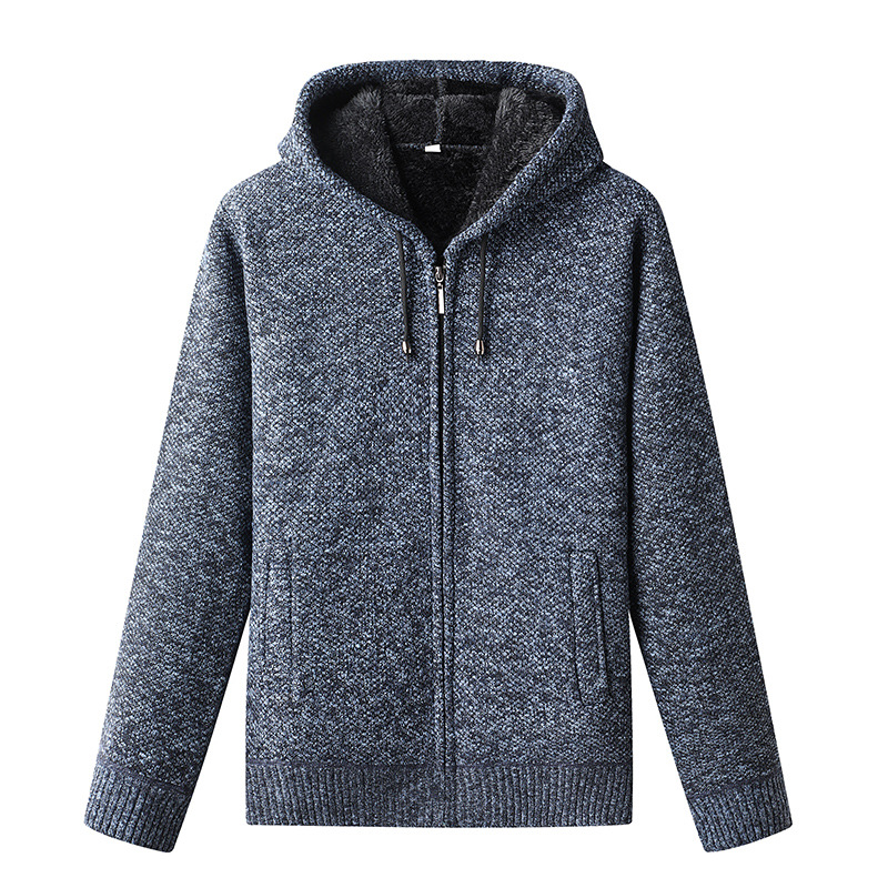 Soft Fleece Winter Hoodie – Warm Cozy Zip Up Jacket
