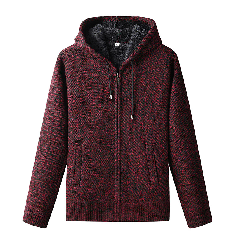Soft Fleece Winter Hoodie – Warm Cozy Zip Up Jacket
