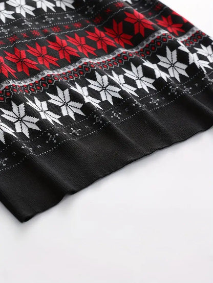 Men’s Knitted Cable Christmas Sweater
