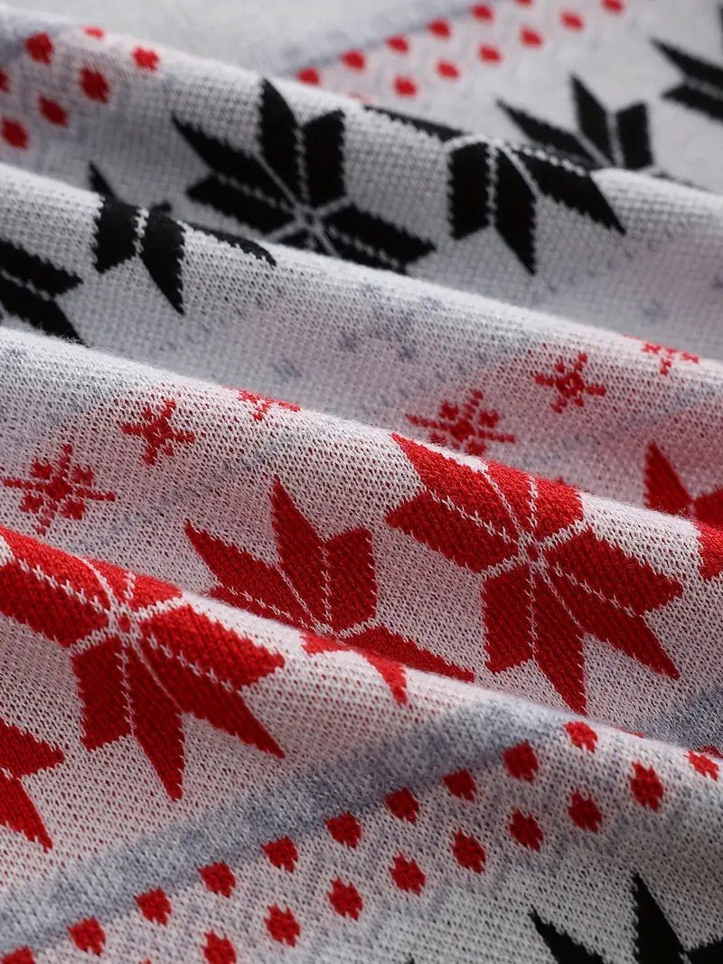 Men’s Knitted Cable Christmas Sweater