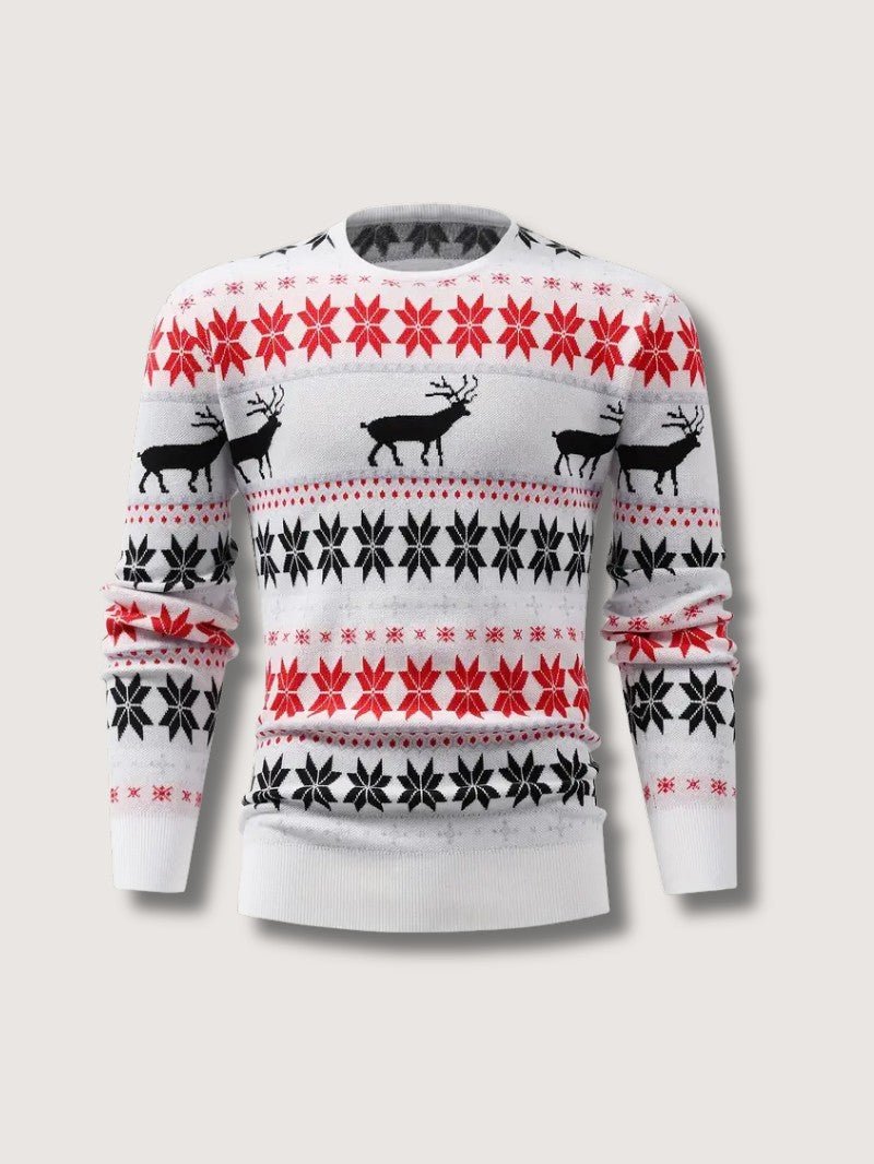 Men’s Knitted Cable Christmas Sweater