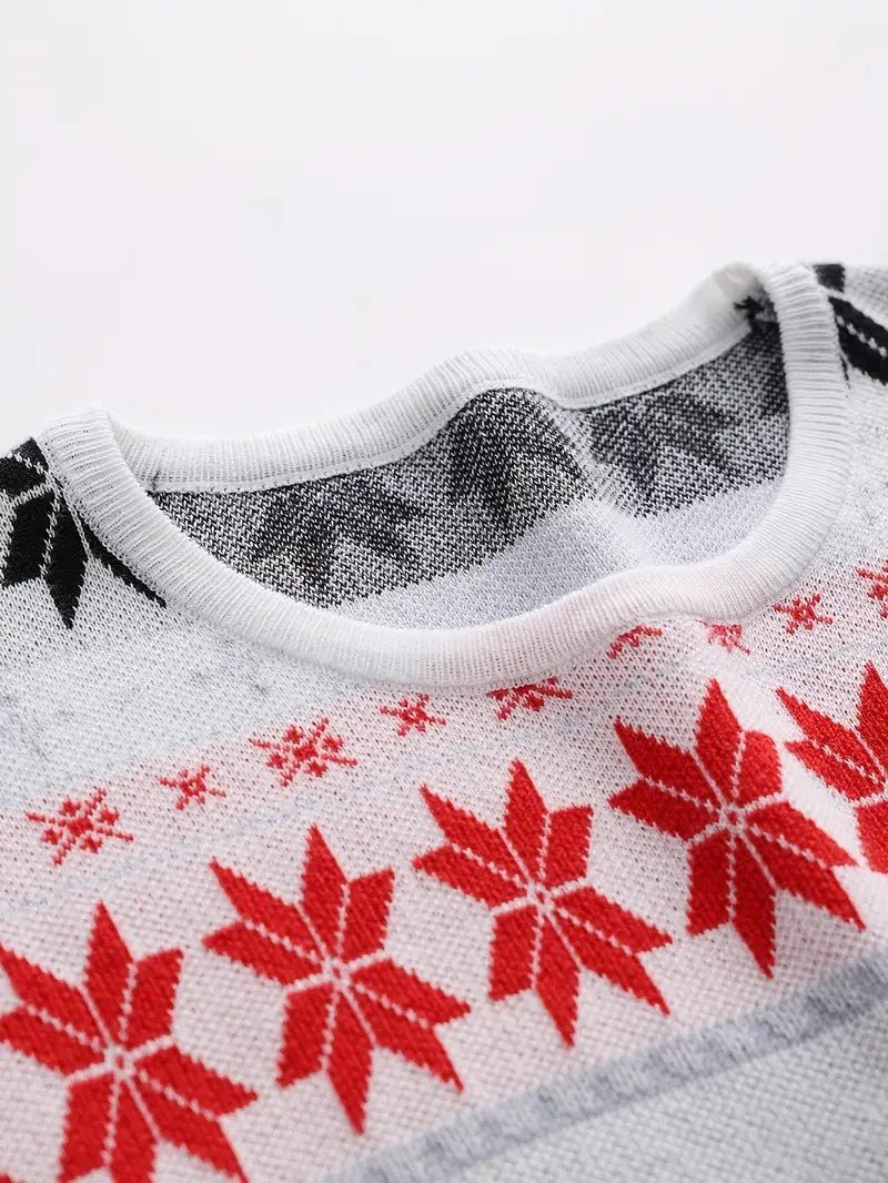 Men’s Knitted Cable Christmas Sweater