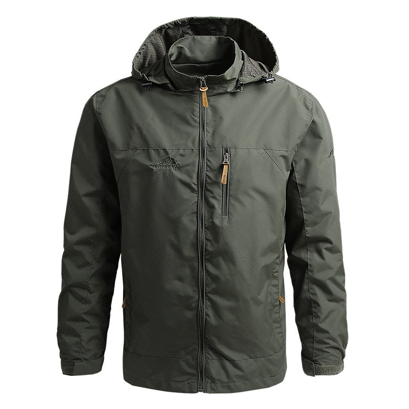 Men's Outdoor Jacket with Hood - Maximus