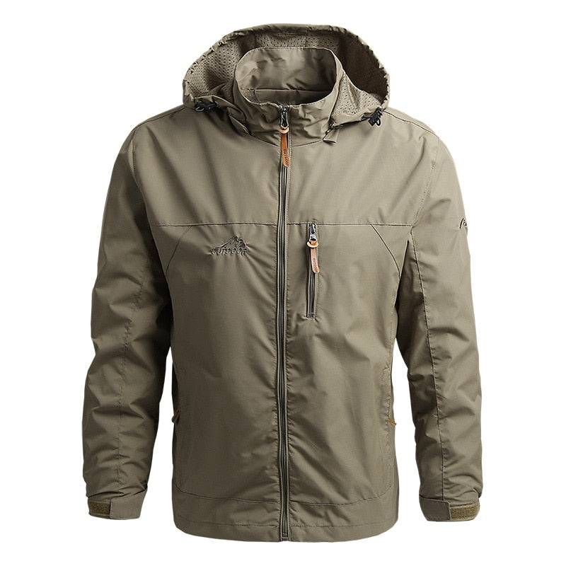 Men's Outdoor Jacket with Hood - Maximus