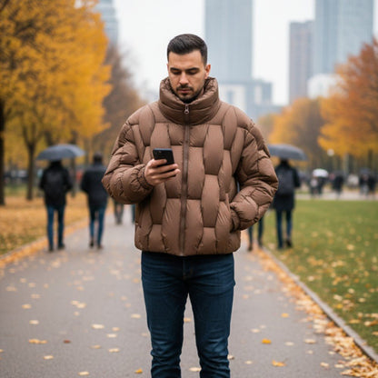 Men’s Quilted Puffer Jacket