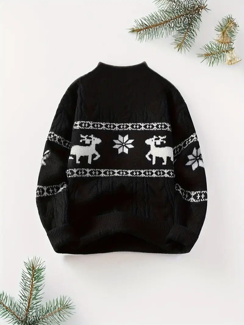Men’s Reindeer Christmas Sweater