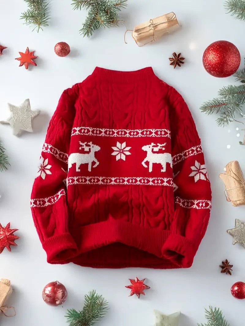 Men’s Reindeer Christmas Sweater