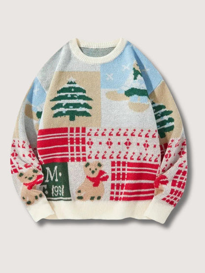 Men’s Santa Bear Christmas Sweater