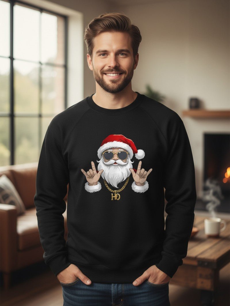 Men’s Santa Graphic Christmas Sweatshirt