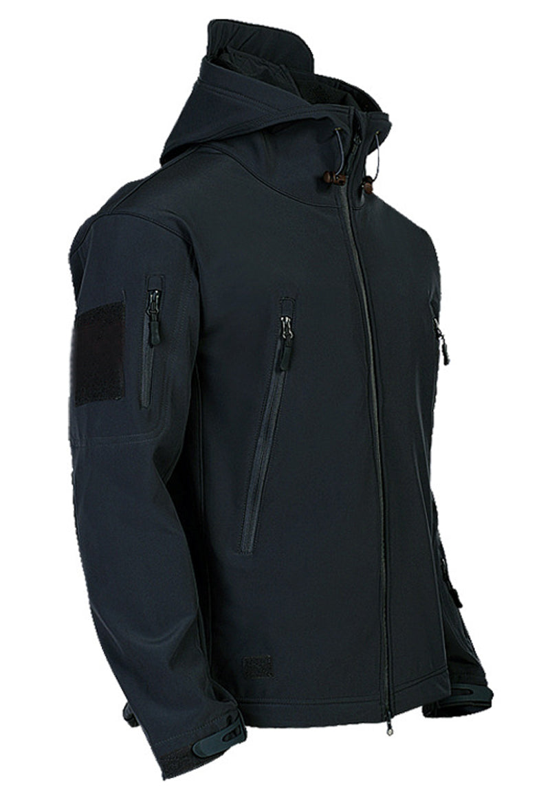 Men’s Softshell Jacket with Hood - Titan