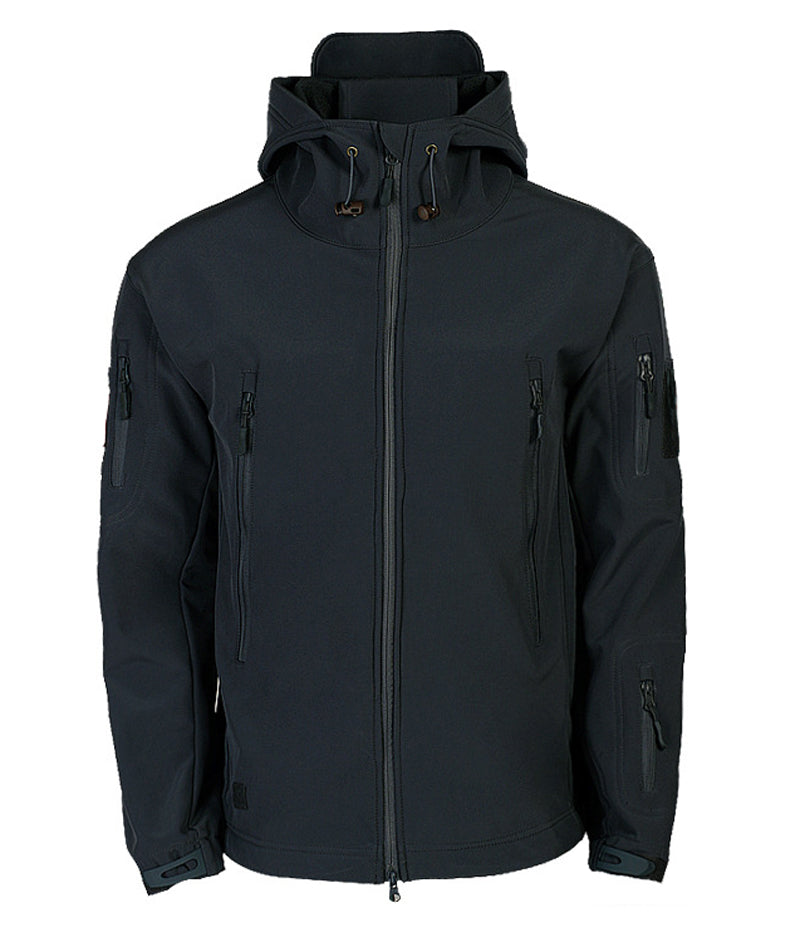 Men’s Softshell Jacket with Hood - Titan