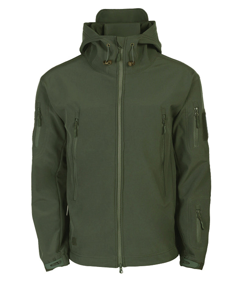 Men’s Softshell Jacket with Hood - Titan